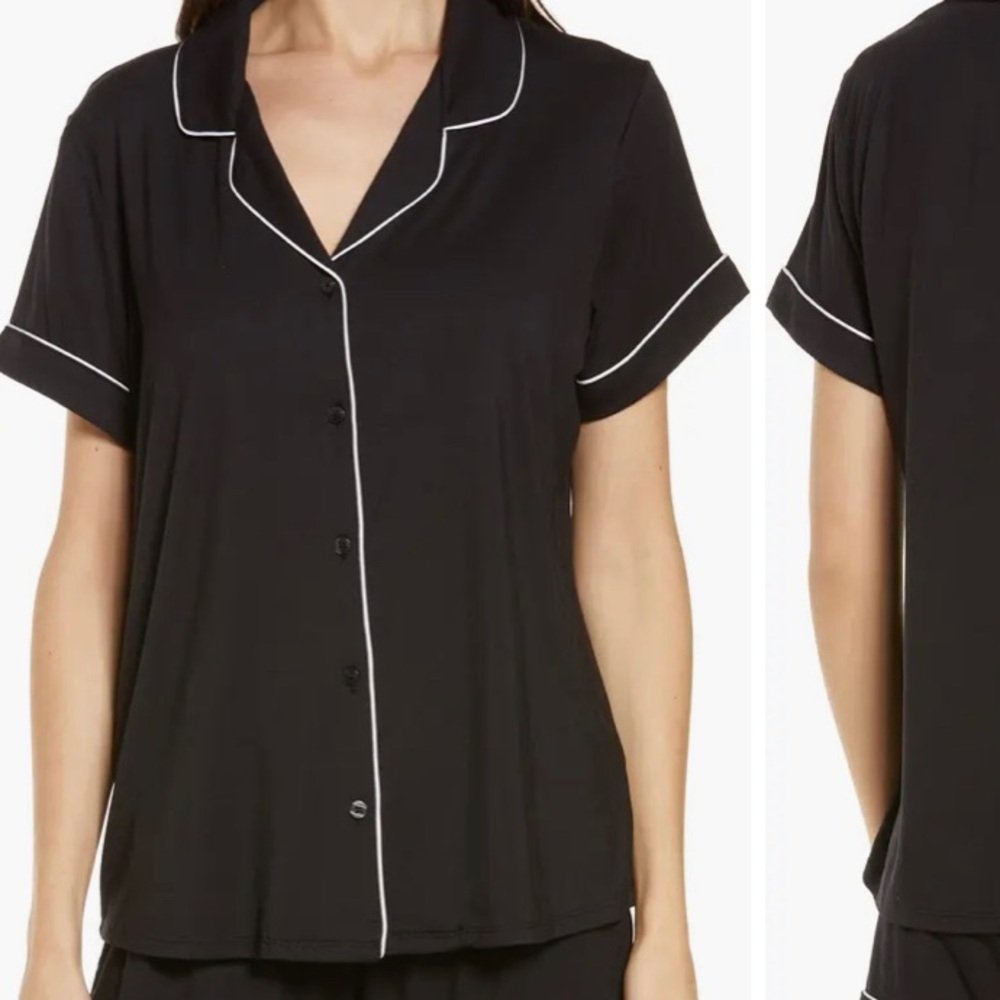 NORDSTROM MIDNIGHT PAJAMA TOP
